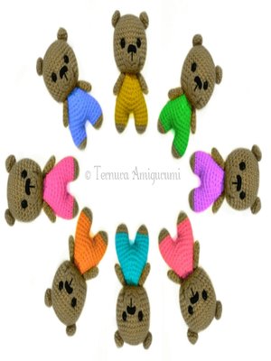 cover image of Crochet pattern bears